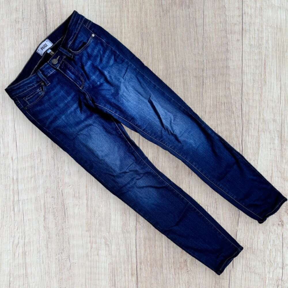 PAIGE Verdugo Ultra Skinny Ankle Dark Wash Stretch Denim Jeans Size 27